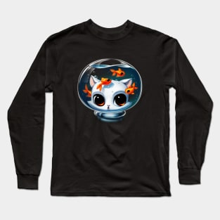 Castronaut Cat Long Sleeve T-Shirt